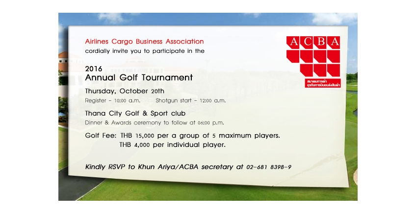 ACBA Golf Tournament 2016